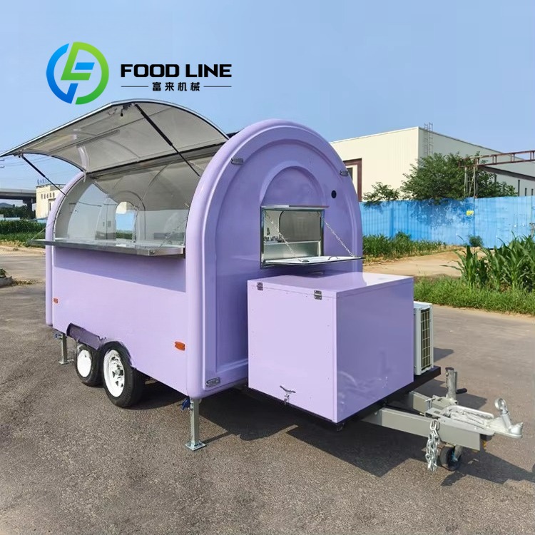 Commercial Kitchen Units - รถขายอาหารเคลื่อนที่พร้อมครัวครบชุดสำหรับร้านเบเกอรี่ ฮอทดอก พิซซ่า และขนมขบเคี้ยวในสหรัฐอเมริกา