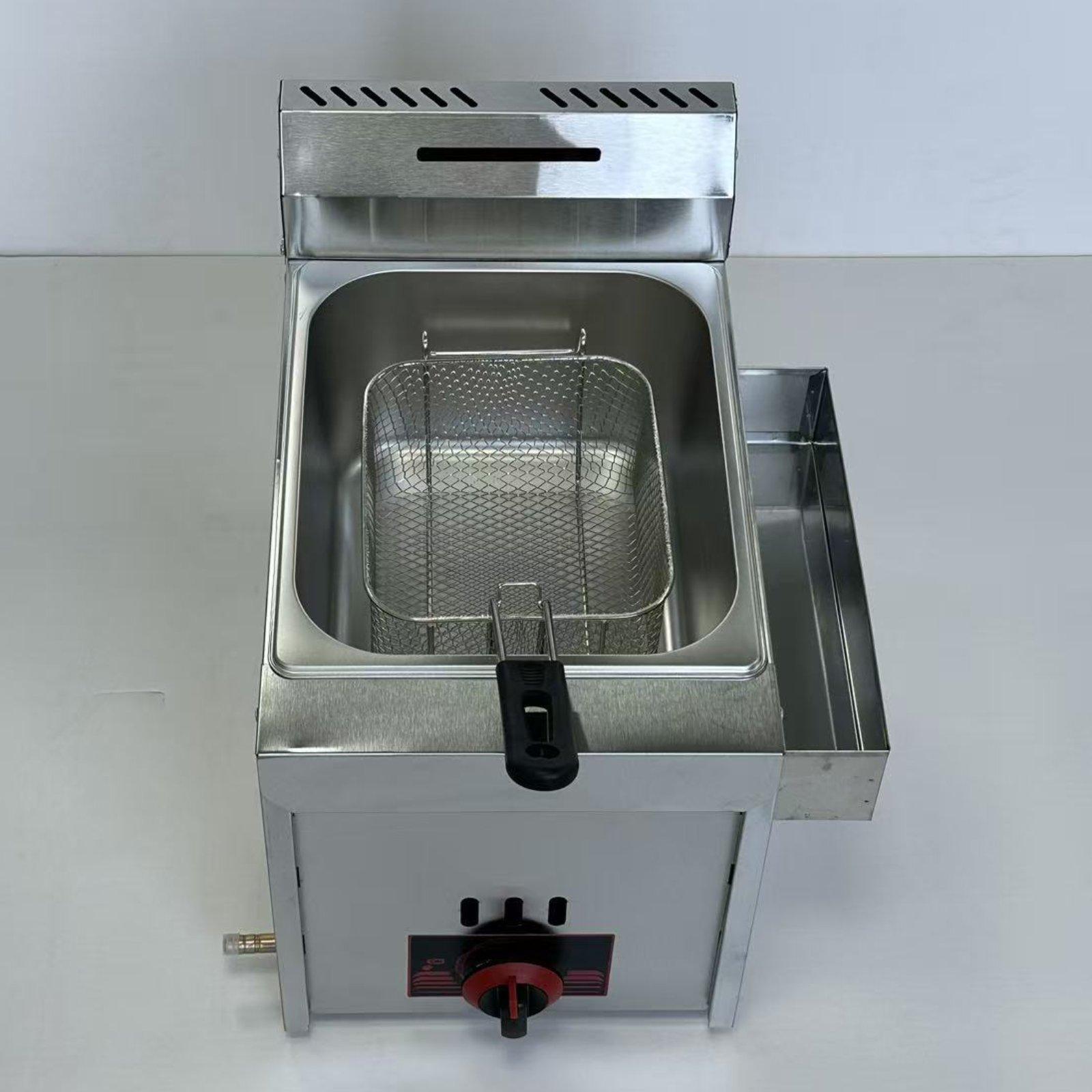Commercial Kitchen Appliance - เตาทอดแก๊สเชิงพาณิชย์ แข็งแรง พกพาสะดวก ดูแลง่าย ขนาด 6