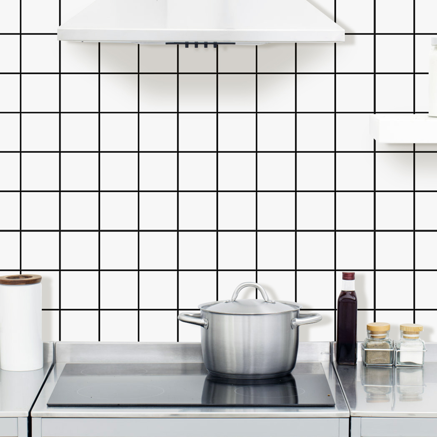 10 ชิ้นพรีเมี่ยมสติกเกอร์ติดผน - Commercial Kitchen Wall Panels บทวิจารณ์และราคา