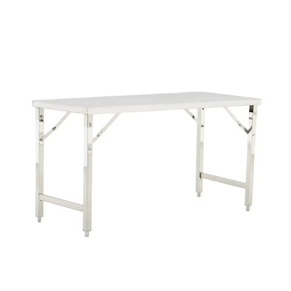 โต๊ะทำงานสแตนเลส 304 ปรับระดับ - Commercial Kitchen Bench บทวิจารณ์และราคา