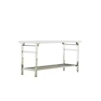 โต๊ะทำงานสแตนเลส 304 ปรับระดับ - Commercial Kitchen Bench บทวิจารณ์และราคา
