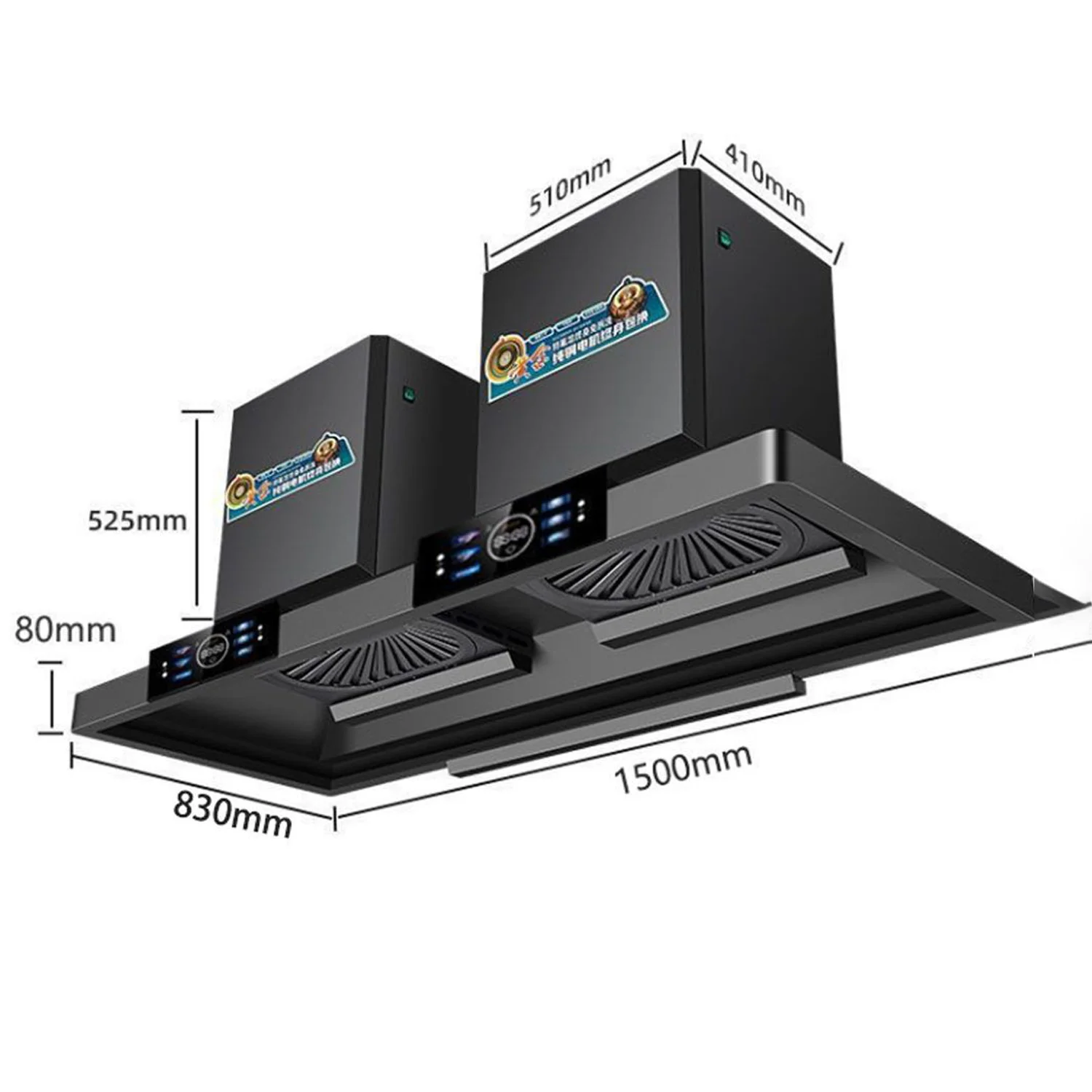 -สําหรับเครื่องดูดควัน OEM ครั - Range Commercial Kitchen บทวิจารณ์และราคา