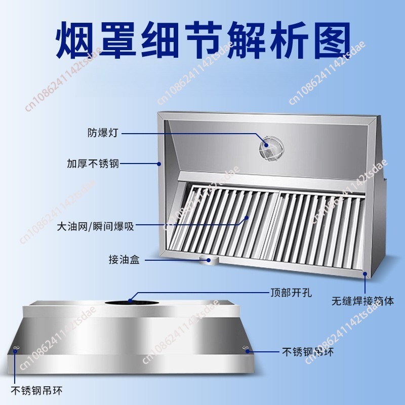 เครื่องดูดควันสเตนเลสสตีลเชิงพ - Range Commercial Kitchen บทวิจารณ์และราคา