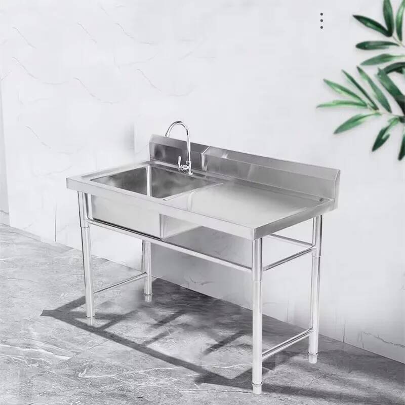 อ่างล้างจานสแตนเลสเชิงพาณิชย์ส - Commercial Kitchen Double Sink บทวิจารณ์และราคา