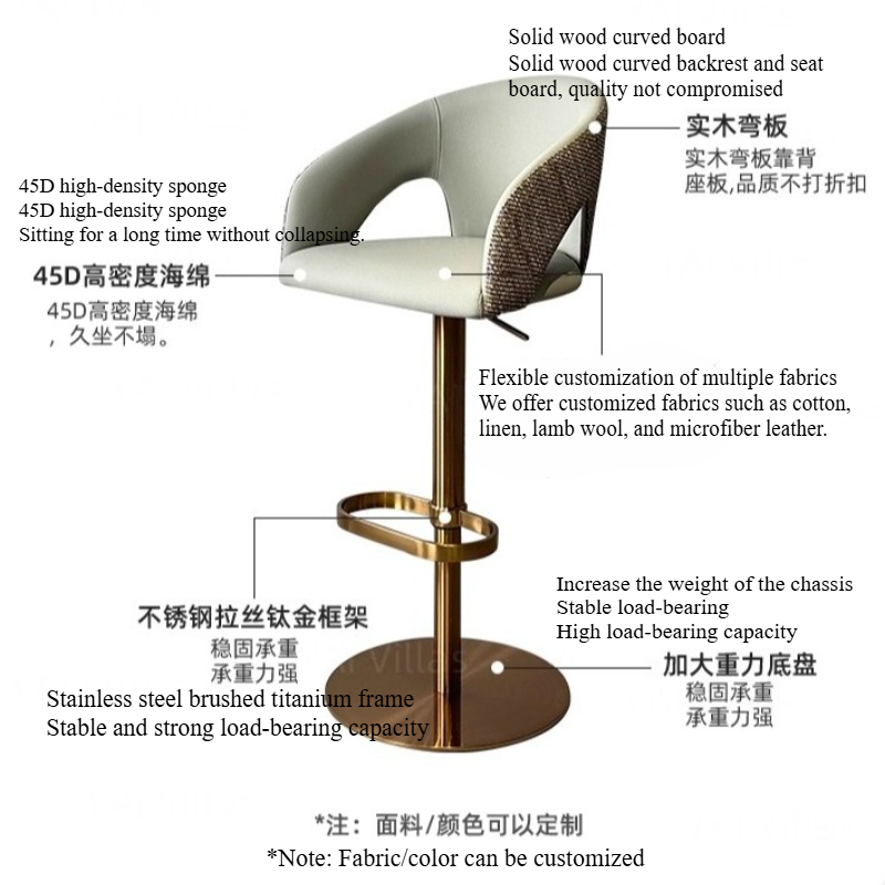 เก้าอี้บาร์ทรงสูงสำหรับเคาน์เต - Commercial Kitchen Bench บทวิจารณ์และราคา