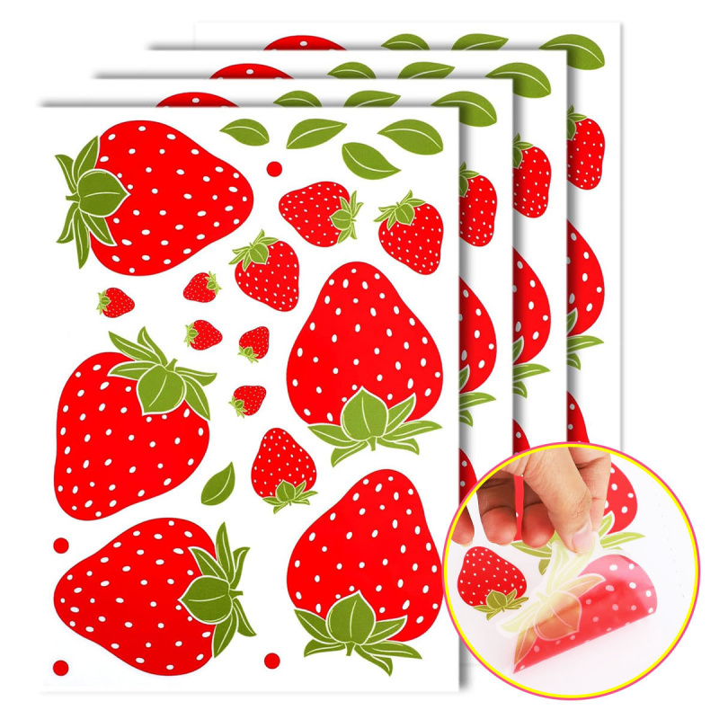 สติกเกอร์ติดผนังลายสตรอว์เบอร์ - Commercial Kitchen Wall Panels บทวิจารณ์และราคา