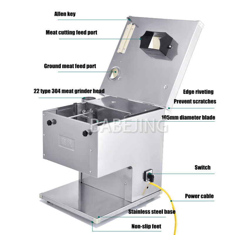 เครื่องตัดเนื้อไฟฟ้าอัตโนมัติเ - Commercial Kitchen Appliance บทวิจารณ์และราคา