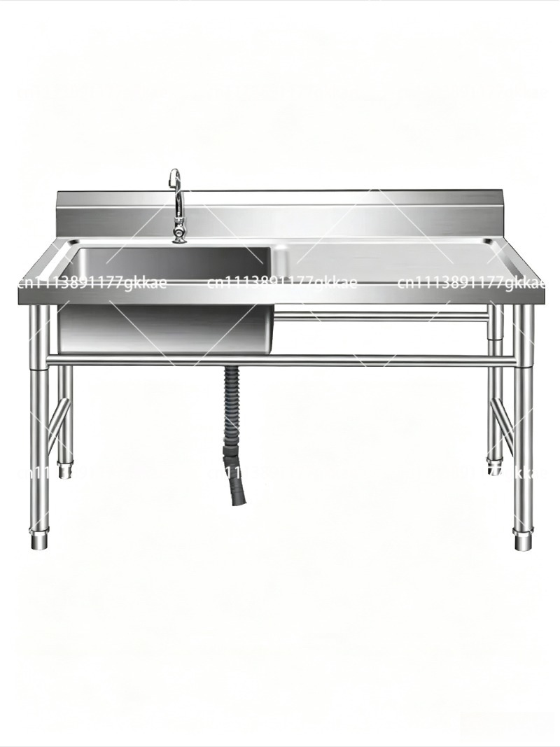 อ่างล้างจานสแตนเลส 304 หนาพิเศ - Commercial Kitchen Double Sink บทวิจารณ์และราคา