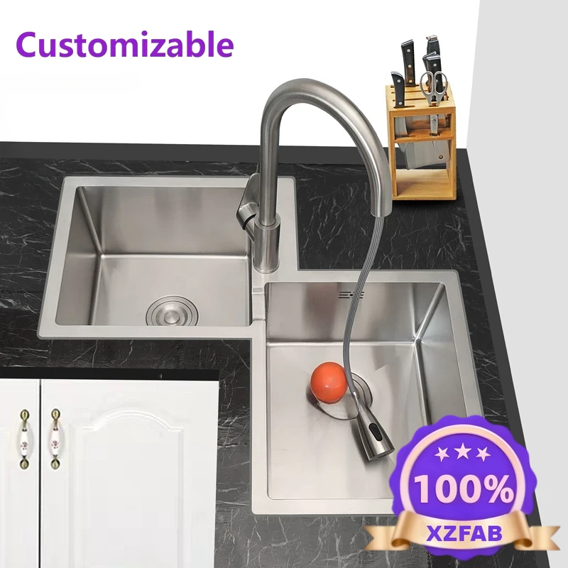 สินค้าจากโรงงานโดยตรง 2026 เฟอ - Commercial Kitchen Double Sink บทวิจารณ์และราคา