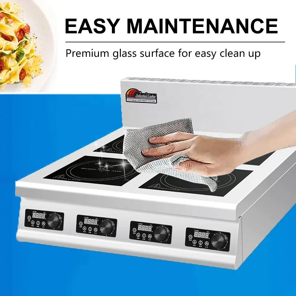 เตาแม่เหล็กไฟฟ้าอุตสาหกรรมแบบต - Range Commercial Kitchen บทวิจารณ์และราคา