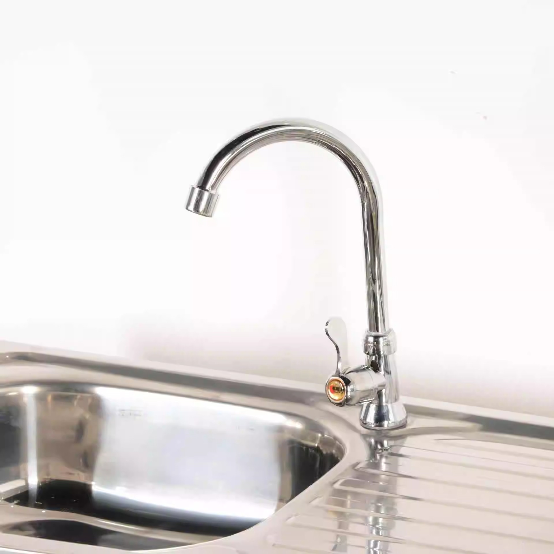 อ่างล้างจานสแตนเลสคู่ ขนาด 82* - Commercial Kitchen Double Sink บทวิจารณ์และราคา