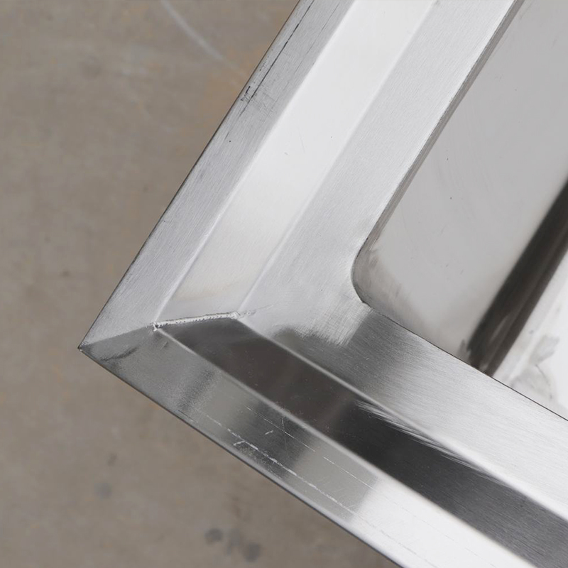 โต๊ะทำงานสแตนเลสสำหรับครัวเชิง - Commercial Kitchen Double Sink บทวิจารณ์และราคา