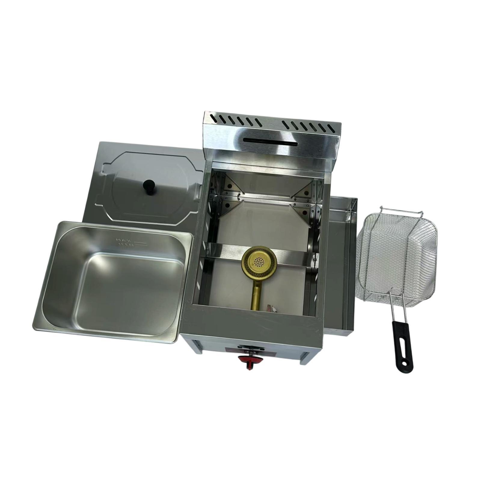 เตาทอดแก๊สเชิงพาณิชย์ แข็งแรง  - Commercial Kitchen Appliance บทวิจารณ์และราคา