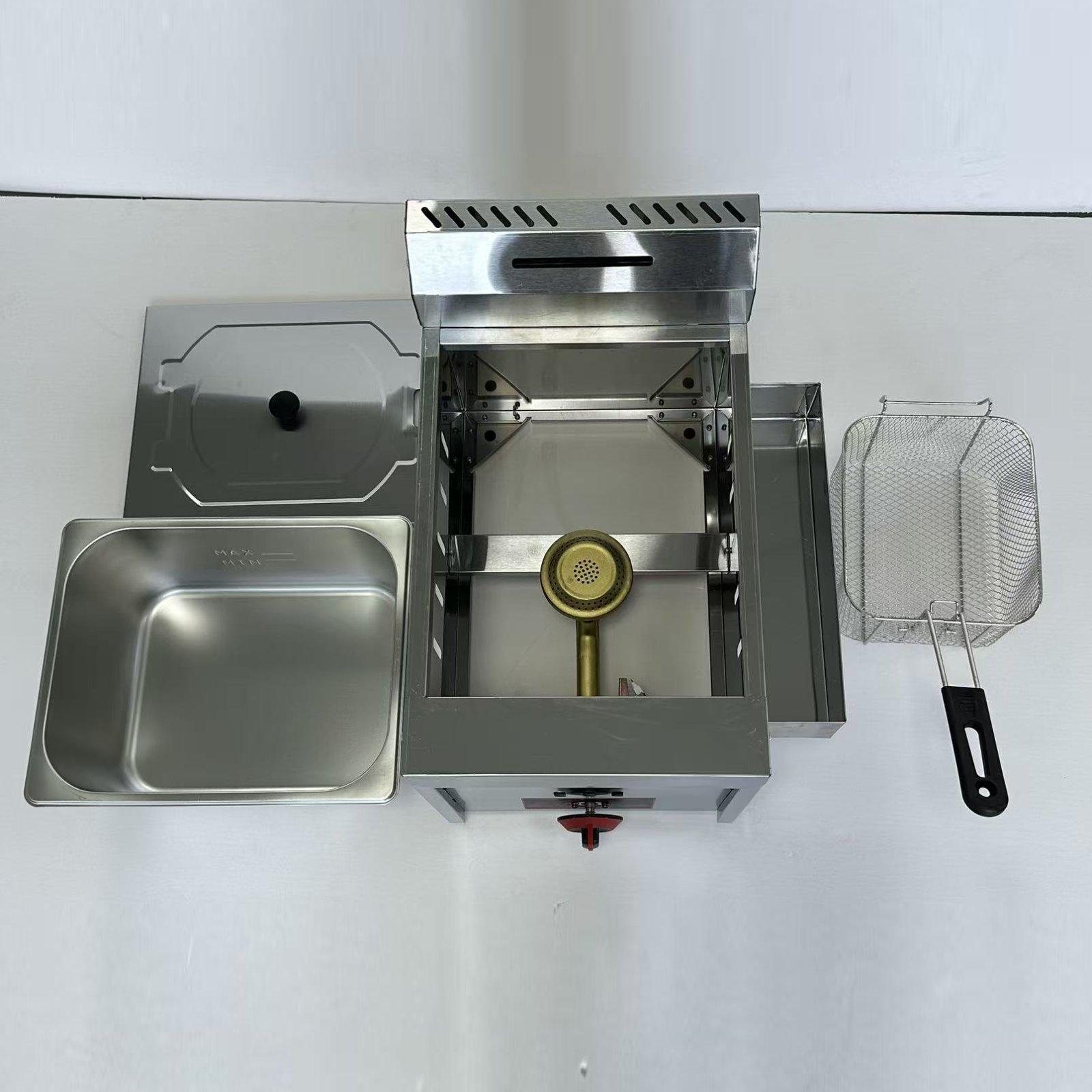 เตาทอดแก๊สเชิงพาณิชย์ แข็งแรง  - Commercial Kitchen Appliance บทวิจารณ์และราคา