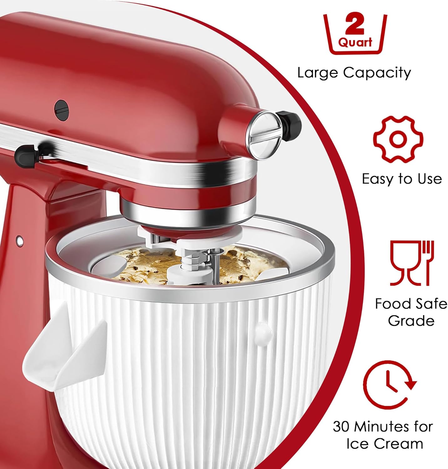 อุปกรณ์เสริมเครื่องทําไอศกรีมส - Commercial Kitchen Units บทวิจารณ์และราคา